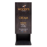 Woody's Cream Gravity Feed Display