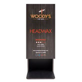 Woody's Head Wax Gravity Feed Display