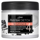 Gena Pedi Spa Detox Black Charcoal Massage, 15.4 oz