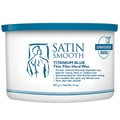 Satin Smooth Titanium Blue Thin Film Hard Wax, 14 oz