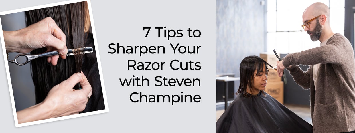 7 Tips to Sharpen Your Razor Cuts with Steven Champine | Marlo Beauty