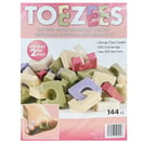 Toezees Toe Separators Assorted Pastels, 144 Pack