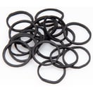 Diane Rubber Bands Black, 1000 Pack (Plastic Tub)