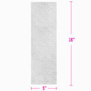 Colortrak Embossed Foil 5" x 16", 200 Sheets