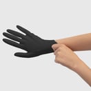 Fromm Color Studio Black Powder Free Vinyl Gloves