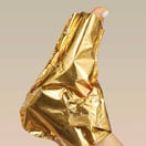 Voesh Imperial Gold Collagen Socks, 1 Pair