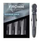 Fromm Style Artistry Gator Clips Black, 4 Pack (Maximum Hold)