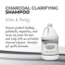 MBS Haircare Charcoal Clarifying Shampoo, Gallon (Duo Pack)