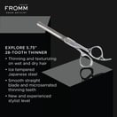 Fromm Shear Artistry Explore 28T Thinning Shear 5.75"