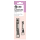 Diane Stainless Steel Nail Clipper Set, 2 Piece