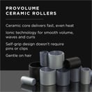 Fromm Style Artistry Ceramic Hair Roller Set, 12 Pack