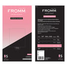 Fromm Color Studio Pink Nitrile Gloves, 100 Pack