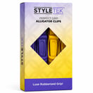 StyleTek Sunnin' In Sardinia Collection Alligator Clips, 4 Pack