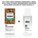 Clairol Professional Zero Ammonia Permanent Hair Color, 2 oz
