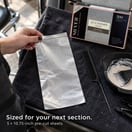 StyleTek Quick Light Silver Pop-Up Foil, 5" x 10.75", 500 Sheets