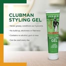 Clubman Pinaud Styling Gel, 3.75 oz (Tube)
