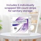 MBS Spa Non-Woven Strips 3" x 9", 500 Pack