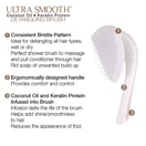 Cricket Ultra Smooth Coconut Detangling Brush