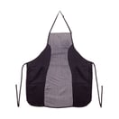 Cricket Gray Pinstripes Slimming Apron