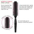 Cricket Static Free RPM Brush- 12 Row