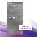 MBS Supplies Pop-Up Foil 5" x 10.75", 500 Sheets (Heavy Embossed)