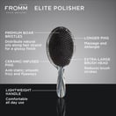 Fromm Style Artistry Elite Polisher Ceramic Paddle Brush