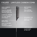 Fromm Style Artistry 9" Carbon Rat Tail