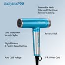 BaBylissPRO Nano Titanium Nanon Light Ionic Dryer