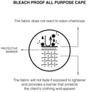 Betty Dain Bleachproof Chemical Cape