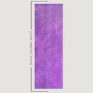 StyleTek XL Coloring Sheets 5" x 16", 200 Sheets (Heavy Embossed), Plumped up Purple