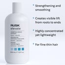Rusk Elevate Weightless Volume Shampoo, 10 oz