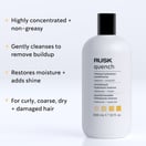 Rusk Quench Intense Hydration Conditioner, 10 oz