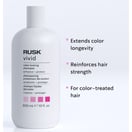 Rusk Vivid Color Locking Shampoo, 10 oz
