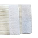 White Velcro Disposable Headbands, 48 Count
