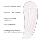 Mirabella Luxe Advanced Formula Glow Light Up Lip Gloss, 9 ml
