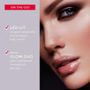 Mirabella Glow Duo LED Lip Gloss & Pressed Powder Set