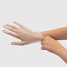 Fromm Color Studio Powder Free Clear Vinyl Gloves, 100 Pack