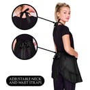 Betty Dain Noir Chic Bleach Proof Apron