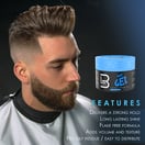 L3VEL3 Super Strong Hair Gel, 8.45 oz