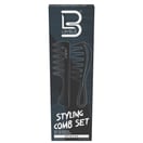 L3VEL3 Styling Comb Set, 2 Pieces