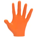 L3VEL3 Nitrile Orange Gloves, 100 Pack