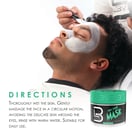 L3VEL3 Mud Scrub Mask, 16.9 oz