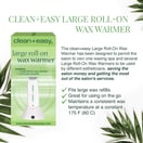 Clean & Easy Large Roll-On Wax Warmer