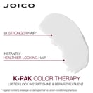 Joico K-PAK Color Therapy Luster Lock Instant Shine & Repair Treatment, 8.5 oz