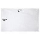 Diane Stain Resistant White Towels, 12 Pack