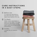 Fromm Studio Experience Color Safe White Towels, 6 Pack