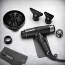 GA.MA Professional iQ Lite Max Dryer Black
