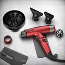 GA.MA Professional iQ Lite Max Dryer Red
