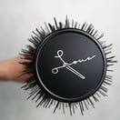 Larisa Love Onyx Ceramic + Ion Round Brush (3 Pack Set)