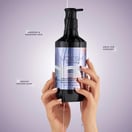 Voesh Noble Diamond Vegan Body & Hand Creme, 28 oz